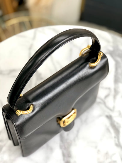 CELINE 馬車手提包 黑色 復古 舊款 CELINE metasx