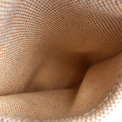 HERMES Fool toe MM 帆布手提包 米色 Vintage Old 5k5wy6