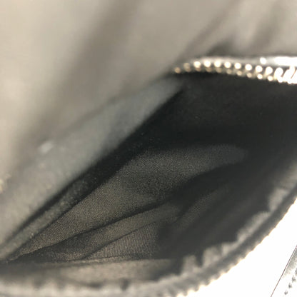 PRADA Triangle Logo Nylon Mini Boston Front Pocket Shoulder Bag Black Vintage Old hgxatd