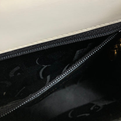 Salvatore Ferragamo Gancini Kelly 單肩包 手提包 皮革 白色 4cas4n
