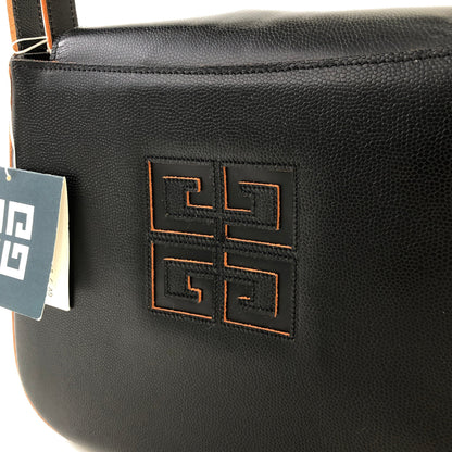 GIVENCHY 鏤空標誌皮革手袋 黑色 復古 舊款 58bs2r