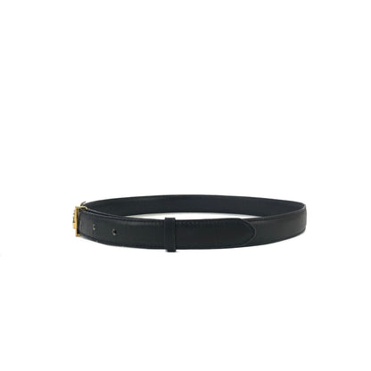 CELINE 馬車皮帶 黑色 復古舊款 Celine 4nsc4t