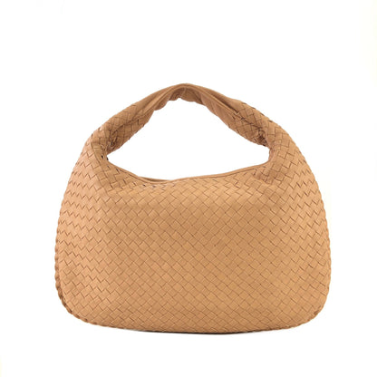 Bottega Veneta Jodie leather quilted hobo Shoulder bag Beige Vintage Old saetdy