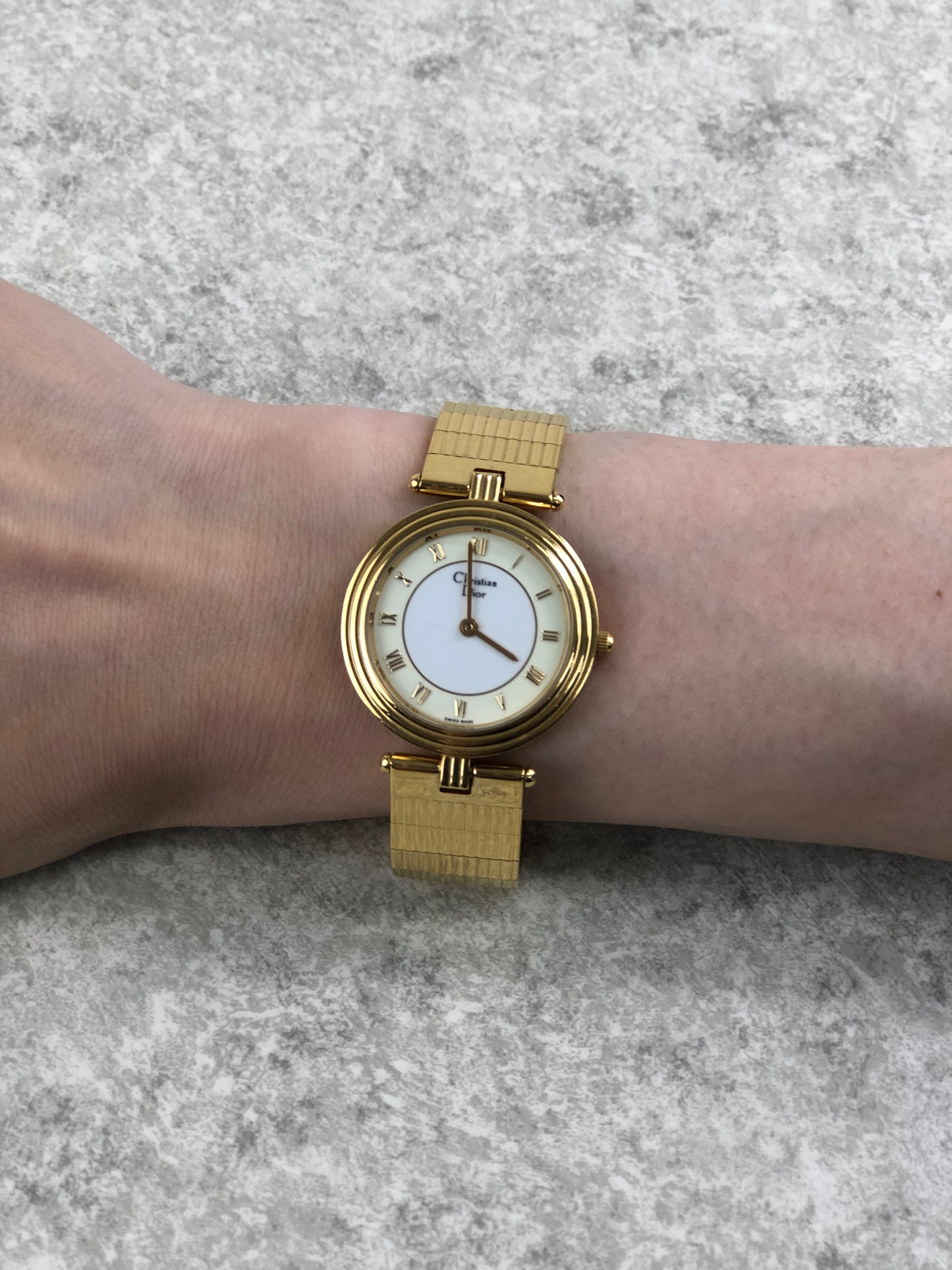Christian Dior Watch Gold Vintage 2iw5w5