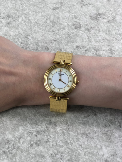 Christian Dior Watch Gold Vintage 2iw5w5