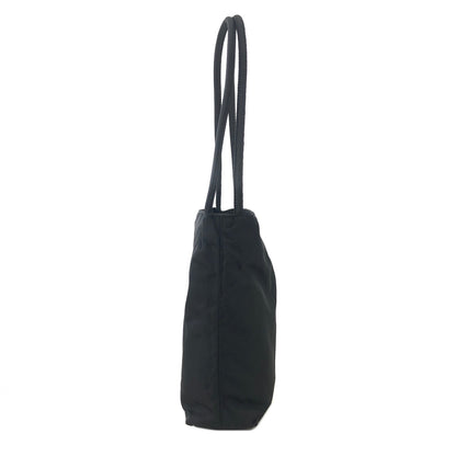 PRADA Triangle Logo Nylon Shoulder Bag Black Vintage Old 37fgmm