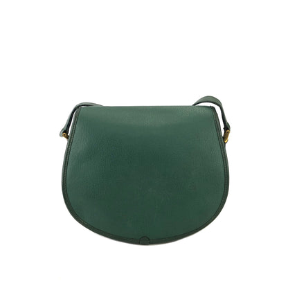 GUCCI GG logo Crossbody Shoulder bag Green Vintage Old GUCCI jv2iuf