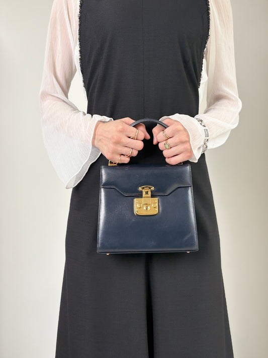 GUCCI Handbag Black 000・2110・0211 Vintage 5yyupi