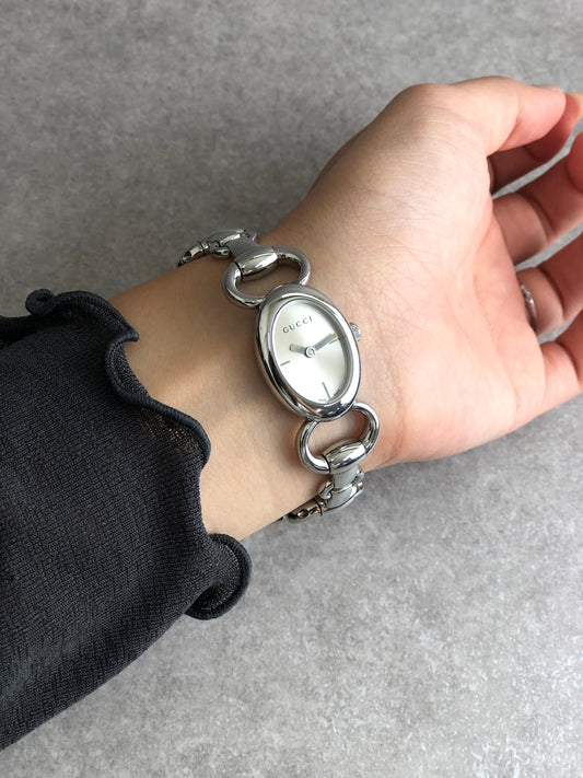 GUCCI Watch Silver Vintage mvdcrt