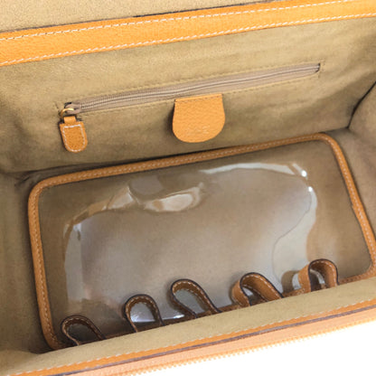 GUCCI Bamboo Shoulder bag Vanity bag Camel Vintage Old GUCCI 2gddxc