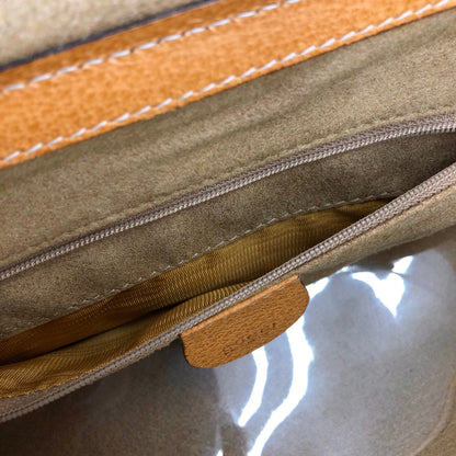 GUCCI Bamboo Shoulder bag Vanity bag Camel Vintage Old GUCCI 2gddxc