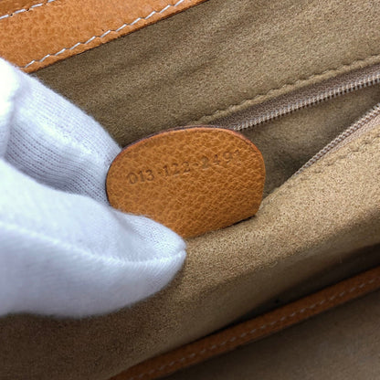 GUCCI Bamboo Shoulder bag Vanity bag Camel Vintage Old GUCCI 2gddxc