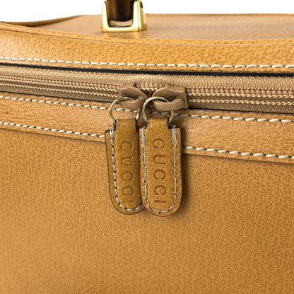 GUCCI Bamboo Shoulder bag Vanity bag Camel Vintage Old GUCCI 2gddxc