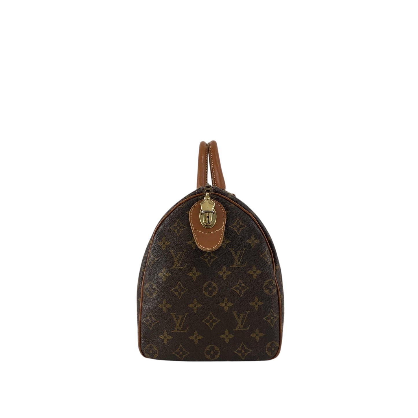 LOUIS VUITTON Monogram Speedy35 Handbag Boston bag Brown Vintage M41526 y3e6fb