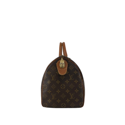 LOUIS VUITTON Monogram Speedy35 Handbag Boston bag Brown Vintage M41526 y3e6fb