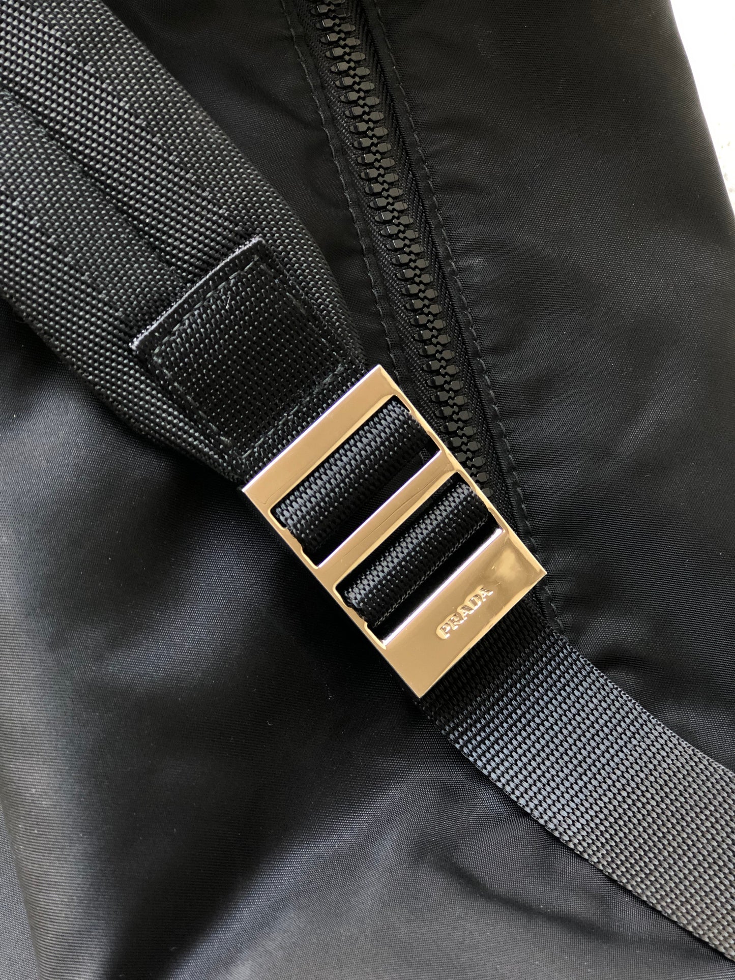 PRADA Sport Nylon Shoulder bag Black Vintage cjziis