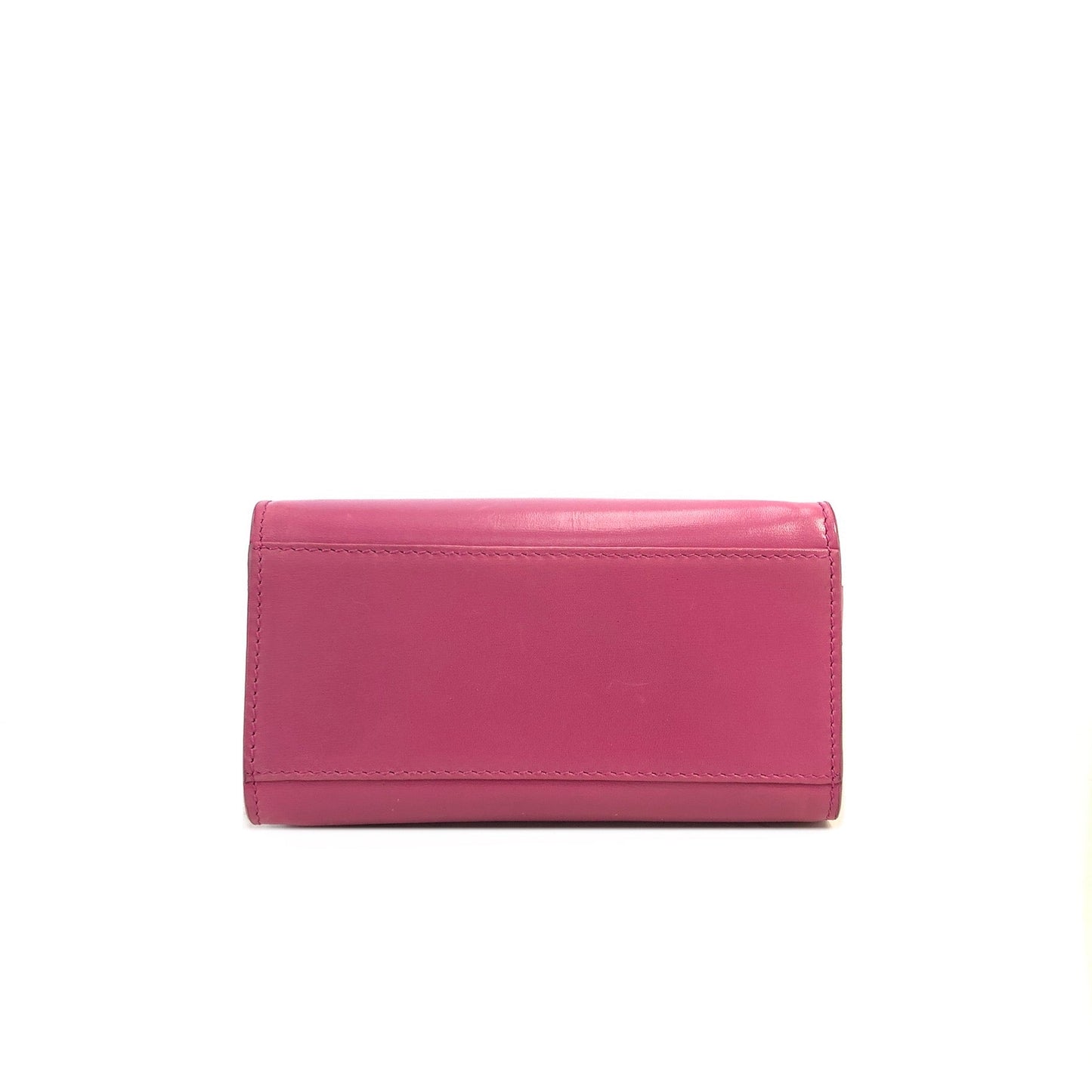CELINE Leather Two-way Small Crossbody Shoulder bag Handbeg Pink Vintage Old Celine drxhcc