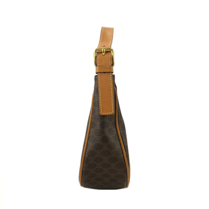 CELINE Macadam Handbag Shoulder Bag Hobobag Brown AVA Old Celine Vintage j3grwx