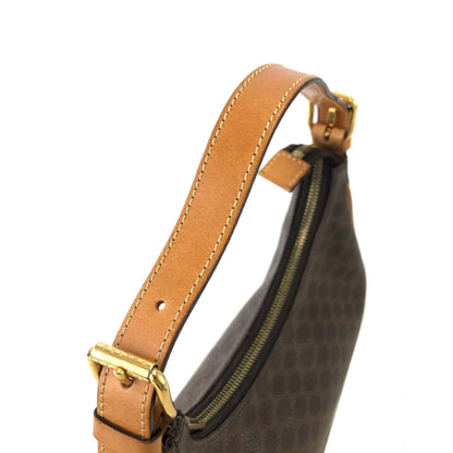 CELINE Macadam Handbag Shoulder Bag Hobobag Brown AVA Old Celine Vintage j3grwx