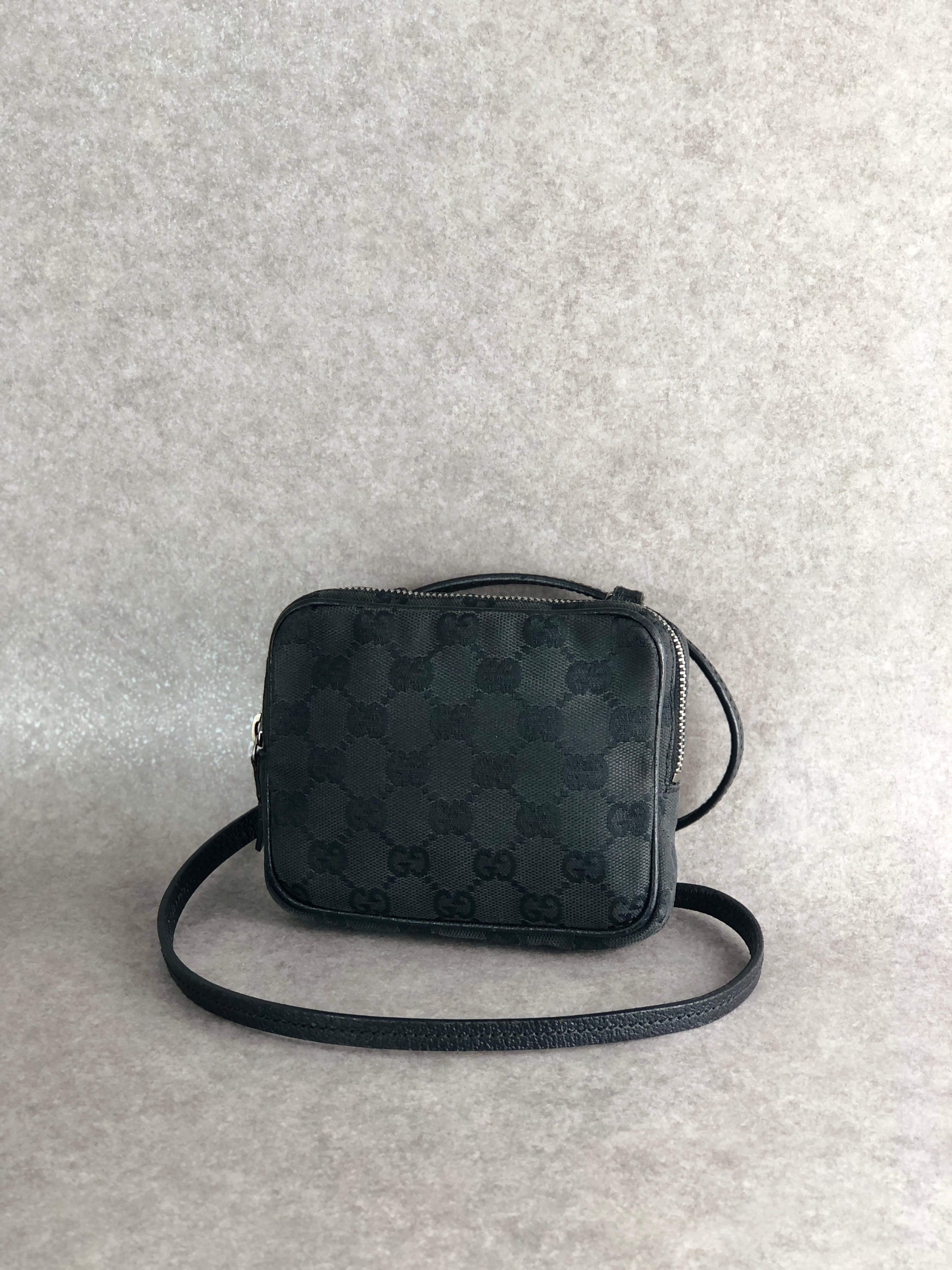 VINTAGE 80s GUCCI OPHIDIA ACCESSORY COLLECTION CROSSBODY W