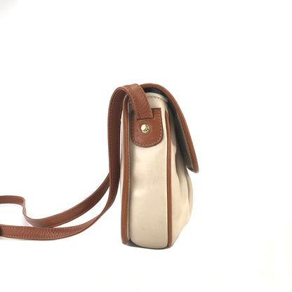 CELINE Blason 褶皺單肩包 象牙色 復古 舊款 CELINE vatnr3