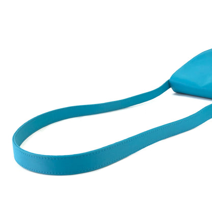 Yves Saint Laurent YSL logo Nylon Crossbody Shoulder bag Blue Vintage Old 5nphhk