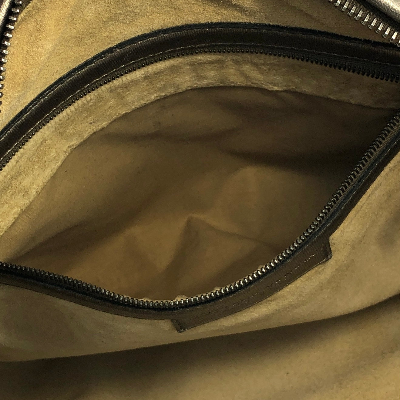 Intrecciato leather shoulder bag