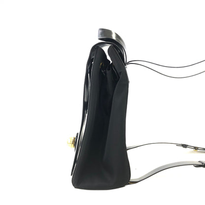 CELINE Starball Patent leather Backpack Black Vintage Old Celine 8m7gig