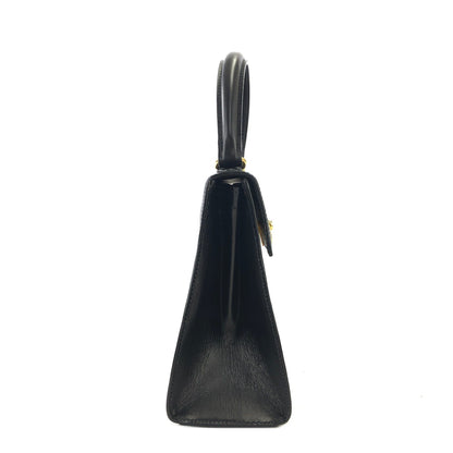 CELINE Gancini 手提包 斜背包 兩用肩背包 手提包 黑色 舊款 CELINE 復古 mbrsaf