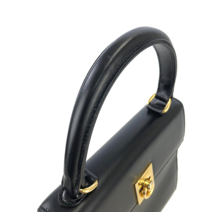 CELINE Gancini 手提包 斜背包 兩用肩背包 手提包 黑色 舊款 CELINE 復古 mbrsaf