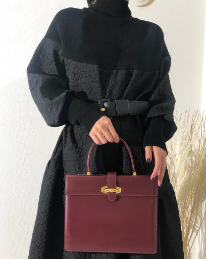 CELINE Blason 頂部手柄手提包 波爾多復古老款 Celine 2jsv3e