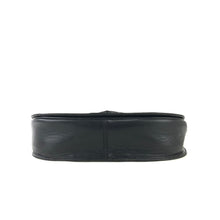 Load image into Gallery viewer, Yves Saint Laurent YSL logo Vertical stripes Crossbody Shoulder bag Black Vintage Old g48mf2
