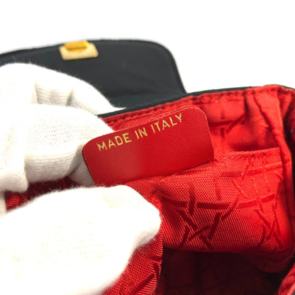 Christian Dior Cannage Charm 尼龍迷你手袋 黑色 復古 舊 kjas5s