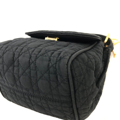 Christian Dior Cannage Charm 尼龍迷你手袋 黑色 復古 舊 kjas5s