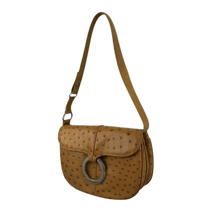 LOEWE Logo Shoulder bag Beige Vintage 2bjbin