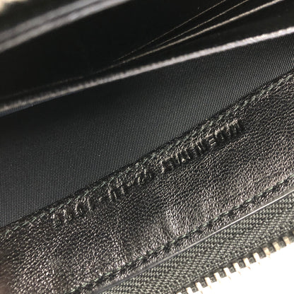 Christian Dior 皮夾 漆皮 黑色 舊款 48648f