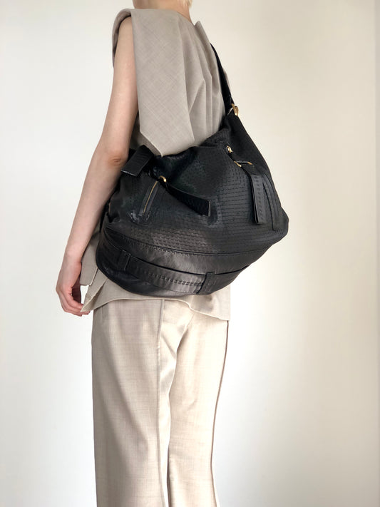 LOEWE Shoulder bag Black Vintage 7nyidj