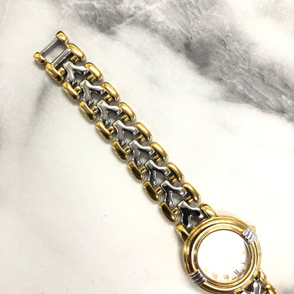 Yves Saint Laurent Quartz Watch Gold Silver Old gnbpc4