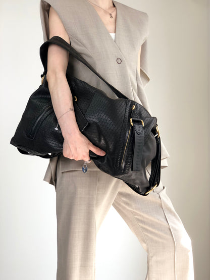 LOEWE Shoulder bag Black Vintage 7nyidj