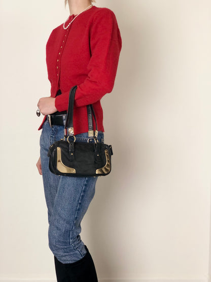 Yves Saint Laurent Totebag Black Vintage 3tiyps