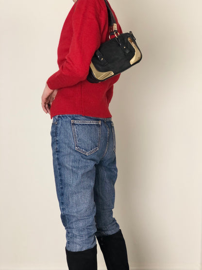 Yves Saint Laurent Totebag Black Vintage 3tiyps