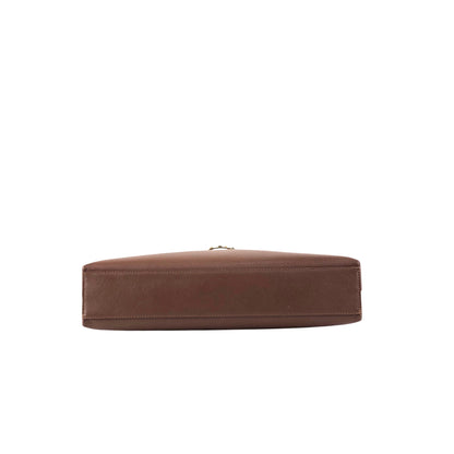 Salvatore Ferragamo Gancini Shoulder bag Brown Vintage xfdst7