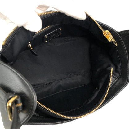LOEWE Logo Shoulder bag Black Vintage earnia