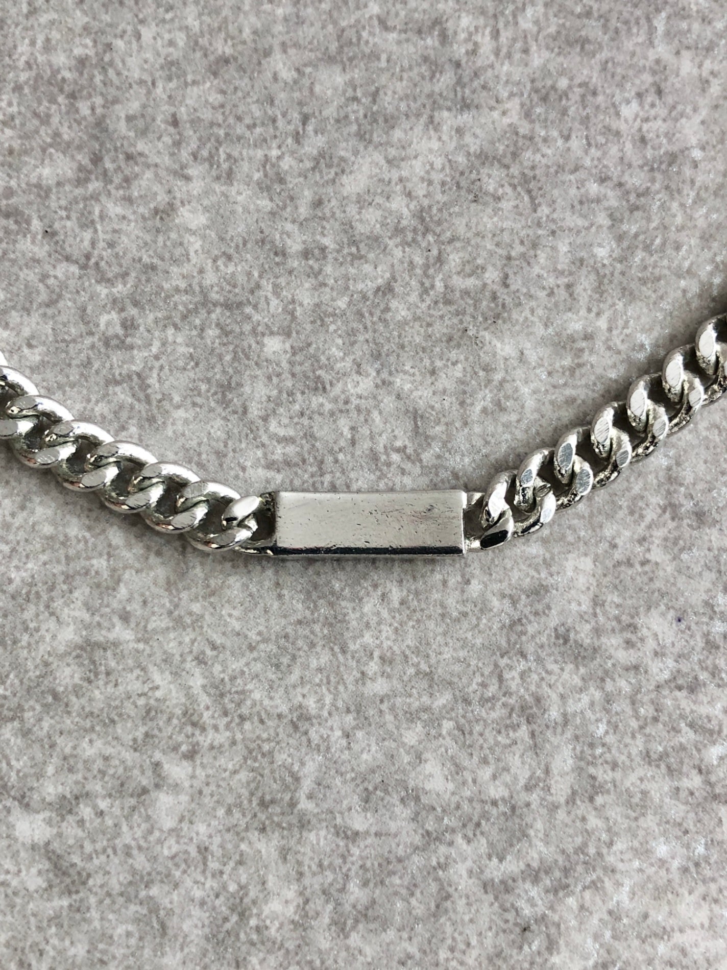 Christian Dior Logo Motif Bracelet Silver Vintage 6fdsgx