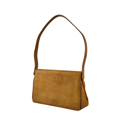 PRADA Logo Shoulder bag Orange Vintage j4ytxn