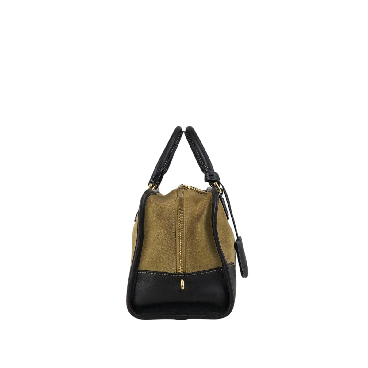 LOEWE Amazona28 Anagram Handbag Boston bag Beige Vintage gia6hg