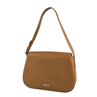 Yves Saint Laurent Logo Shoulder bag Brown Vintage 24deyg