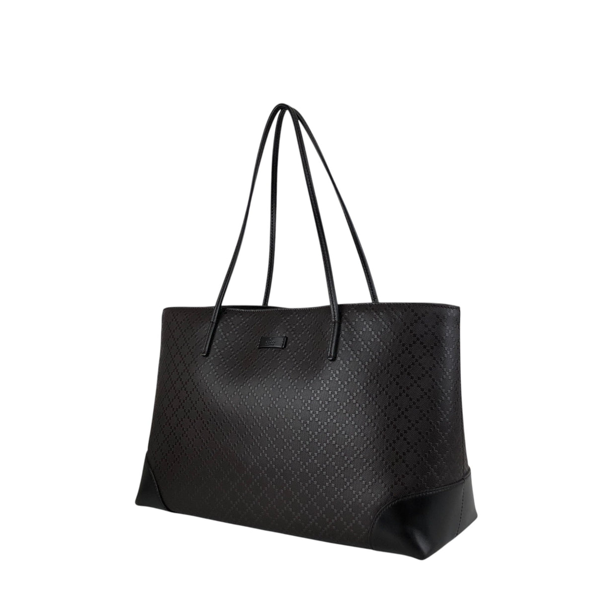GUCCI Logo Totebag Brown Vintage sjc4yu
