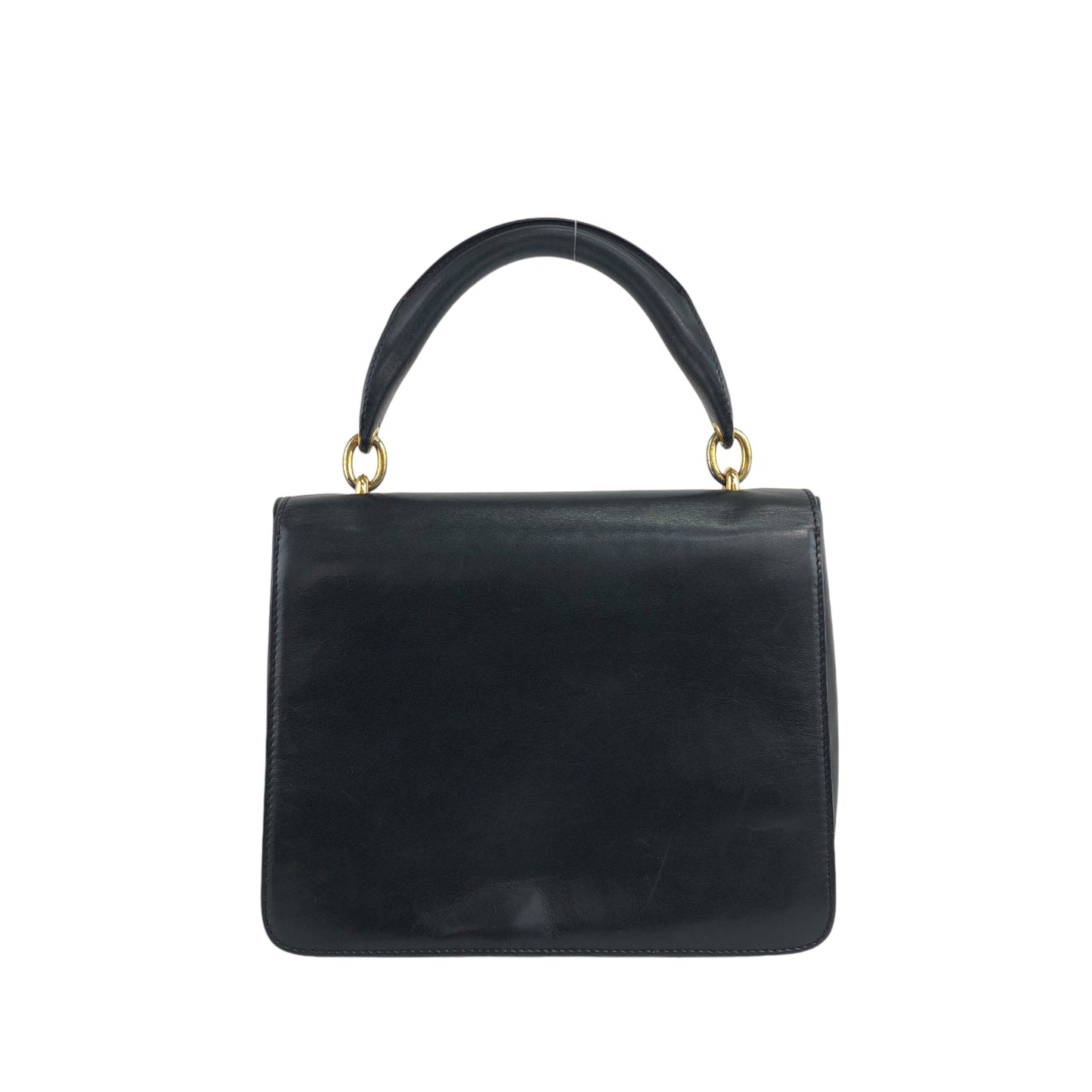 CELINE Starball Handbag Black Vintage yfnu6f