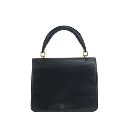 CELINE Starball Handbag Black Vintage yfnu6f